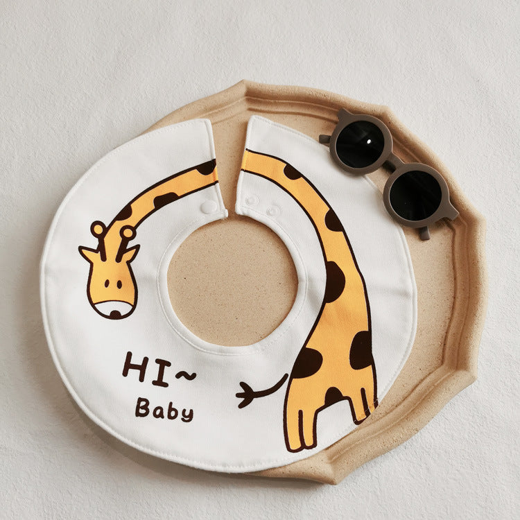 Baby Boy Saliva Towel Baby Bib Cotton Boy Baby Gentleman Bow Tie Fake Collar Waterproof Bib