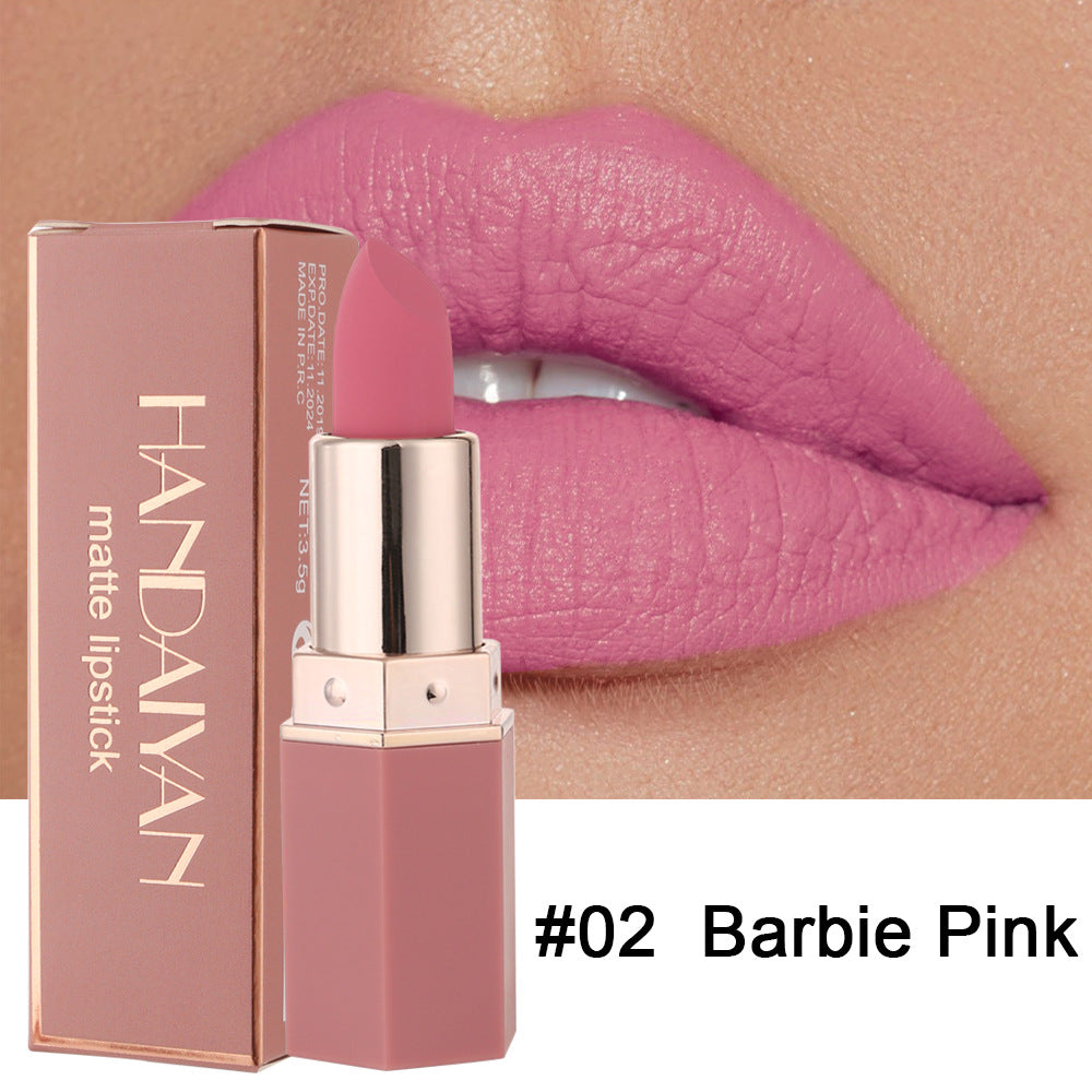 HANDAIYAN Matte Long Lasting Lipstick Lipstick Long Lasting Makeup Multi Color Lipsticks Look Good And Show Temperament