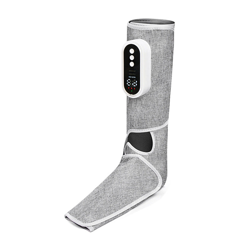 Heated Leg Massager with Multi-Level Adjustment, Simulated Air Pressure Massage, Rechargeable Beauty Leg Device, Kneading Full Wrap Foot Therapy Machine