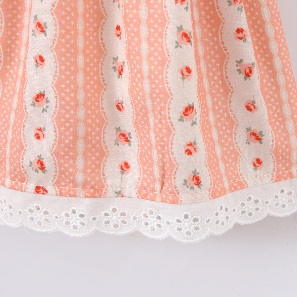 Chic Printed Belted Dress with Fashionable Casual Design for Women