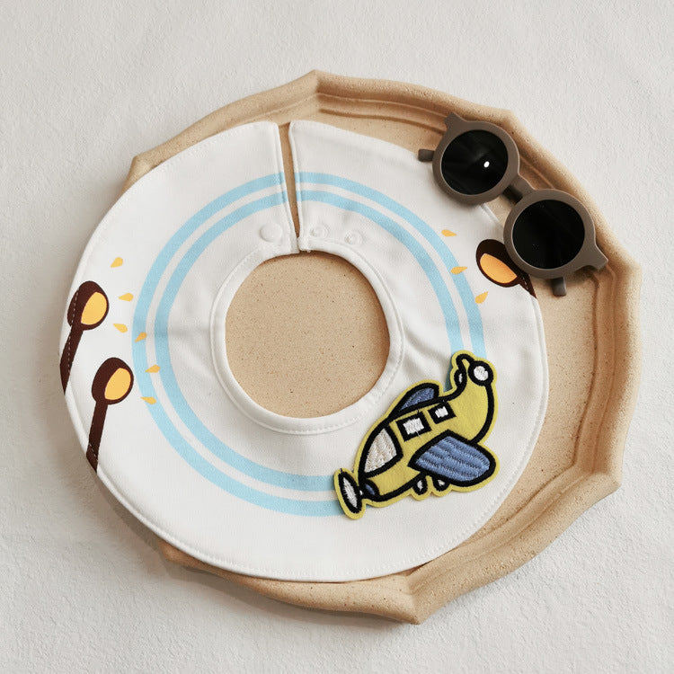 Baby Boy Saliva Towel Baby Bib Cotton Boy Baby Gentleman Bow Tie Fake Collar Waterproof Bib