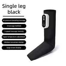 Heated Leg Massager with Multi-Level Adjustment, Simulated Air Pressure Massage, Rechargeable Beauty Leg Device, Kneading Full Wrap Foot Therapy Machine