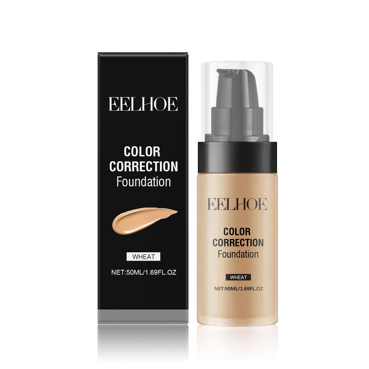 EELHOE Foundation Concealer Mild, Natural, Light, Light And Radiant Skin Tone Hydrating, Long-Lasting And Non-Removable Foundation