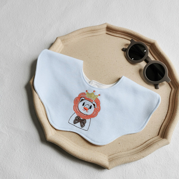 Baby Boy Saliva Towel Baby Bib Cotton Boy Baby Gentleman Bow Tie Fake Collar Waterproof Bib